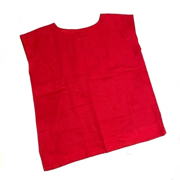 Vintage Handmade top with painted detail - Picture 3 of 7